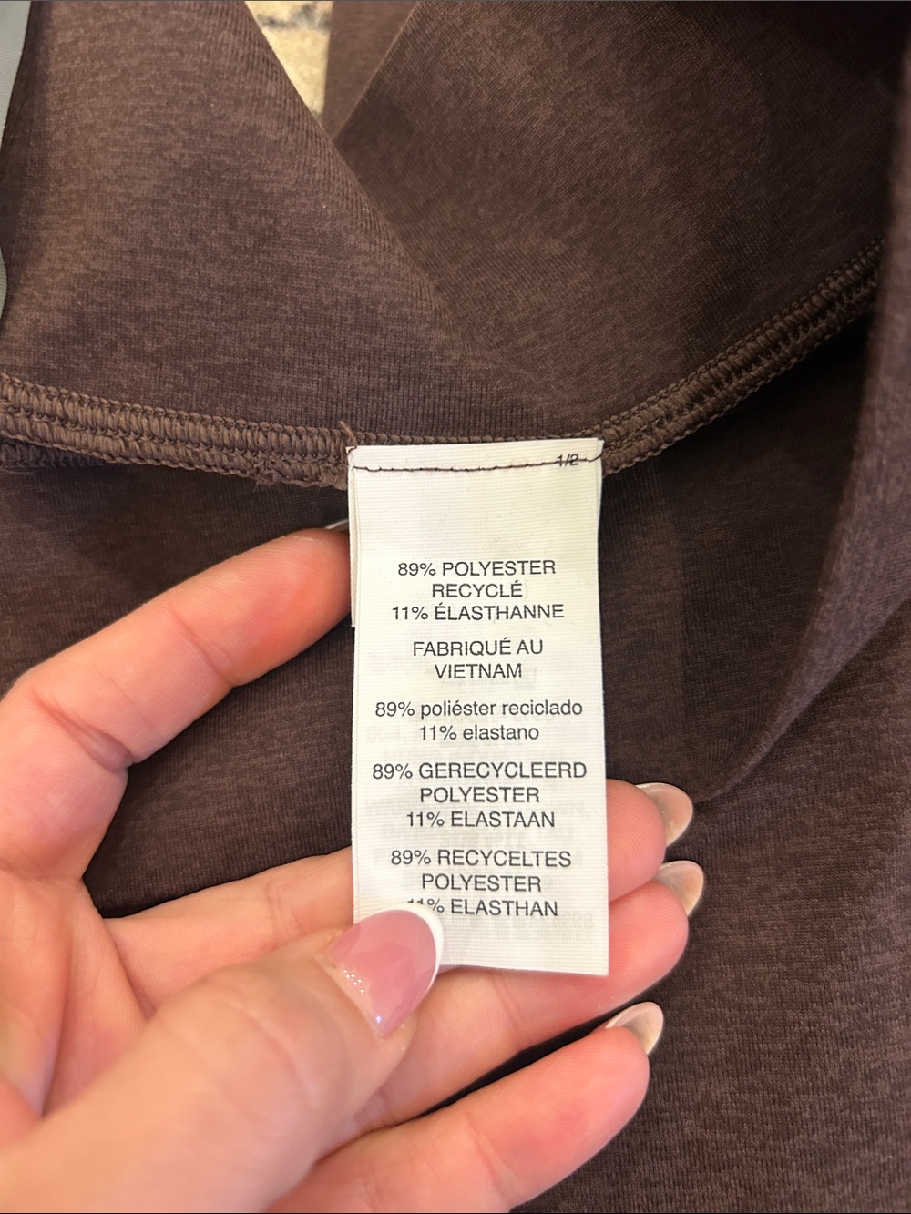 NWT! Vuori Java Heather Halo Straight Leg Trouser View 4